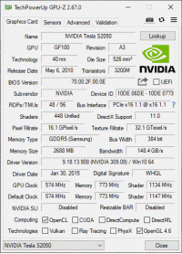 GPU-Z driver 309.08