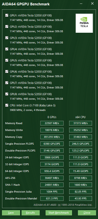 1U GPGPU driver 309.08